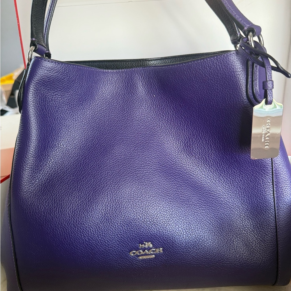 Coach Rich Purple Hobo Bag